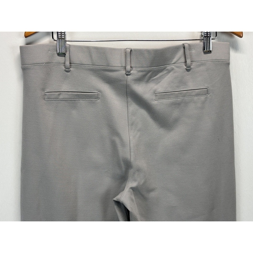 Betabrand Dress Yoga Pants Womens XLarge Straight Leg Gray Workwear Career - Picture 4 of 6
